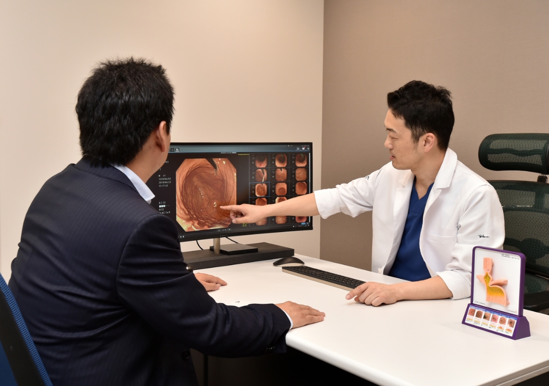 当日の検査結果について